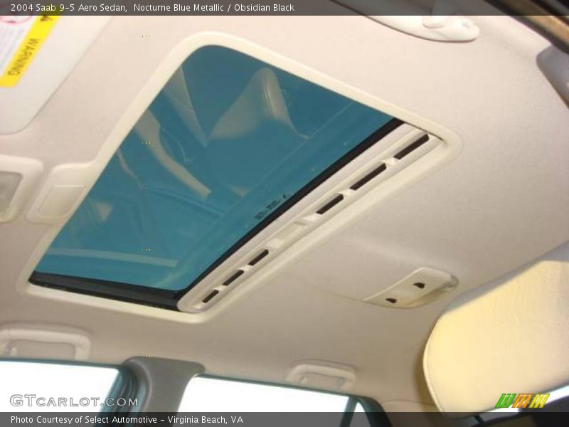 Nocturne Blue Metallic / Obsidian Black 2004 Saab 9-5 Aero Sedan
