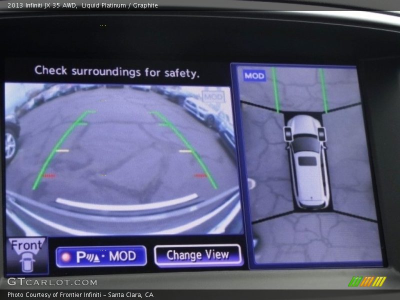 Liquid Platinum / Graphite 2013 Infiniti JX 35 AWD