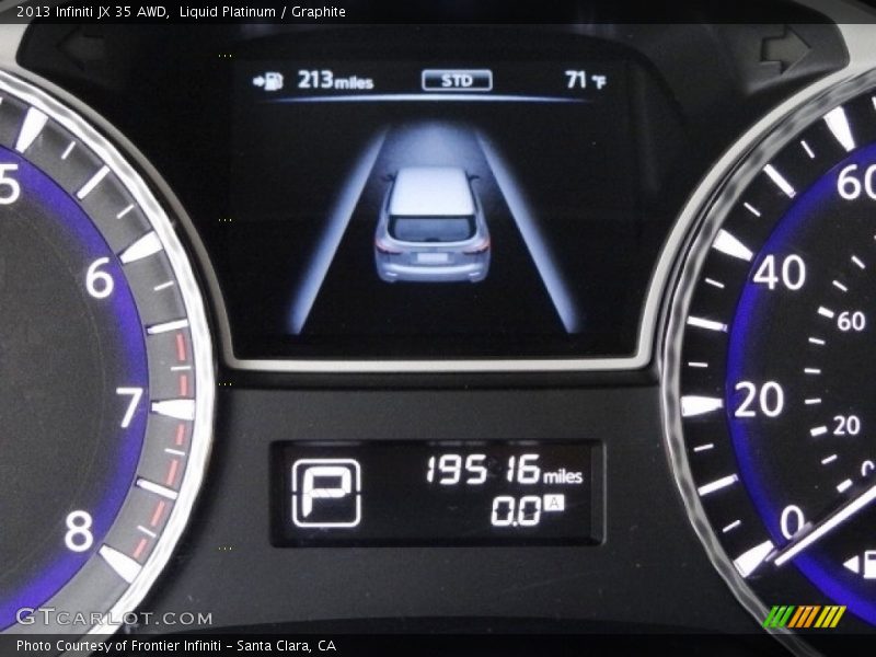 Liquid Platinum / Graphite 2013 Infiniti JX 35 AWD