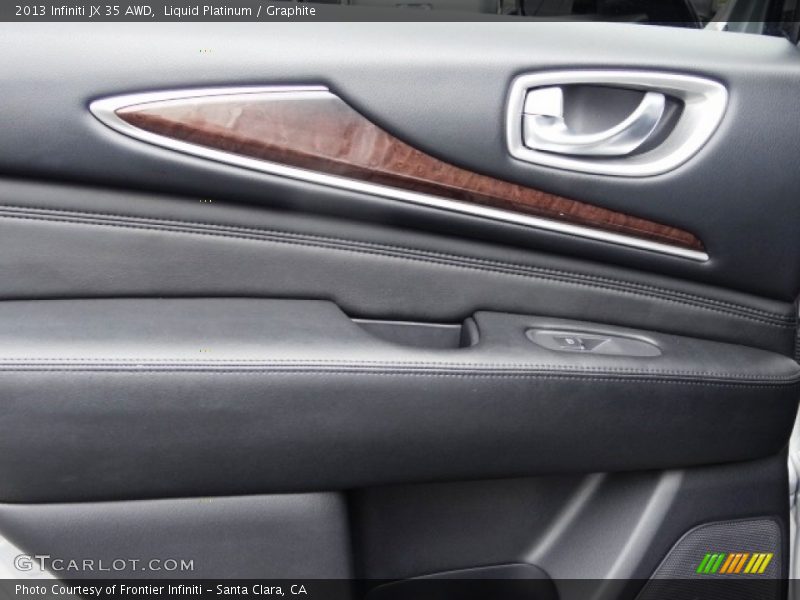 Liquid Platinum / Graphite 2013 Infiniti JX 35 AWD