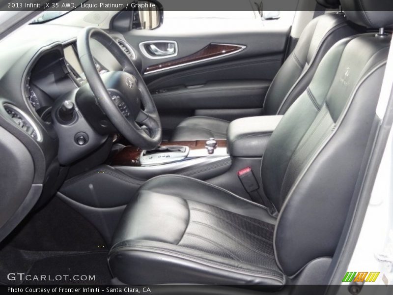 Liquid Platinum / Graphite 2013 Infiniti JX 35 AWD