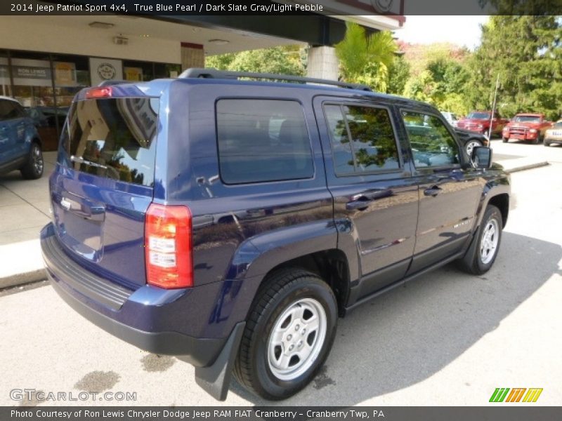 True Blue Pearl / Dark Slate Gray/Light Pebble 2014 Jeep Patriot Sport 4x4