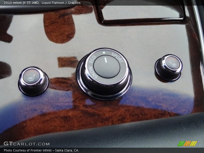 Liquid Platinum / Graphite 2013 Infiniti JX 35 AWD