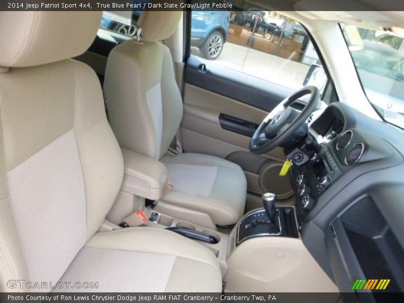 True Blue Pearl / Dark Slate Gray/Light Pebble 2014 Jeep Patriot Sport 4x4