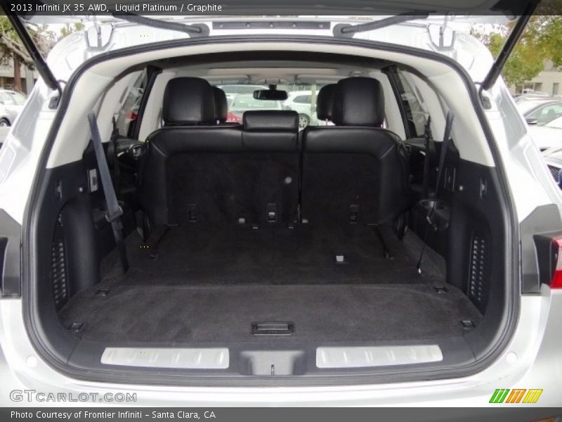 Liquid Platinum / Graphite 2013 Infiniti JX 35 AWD