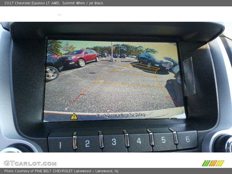Summit White / Jet Black 2017 Chevrolet Equinox LT AWD