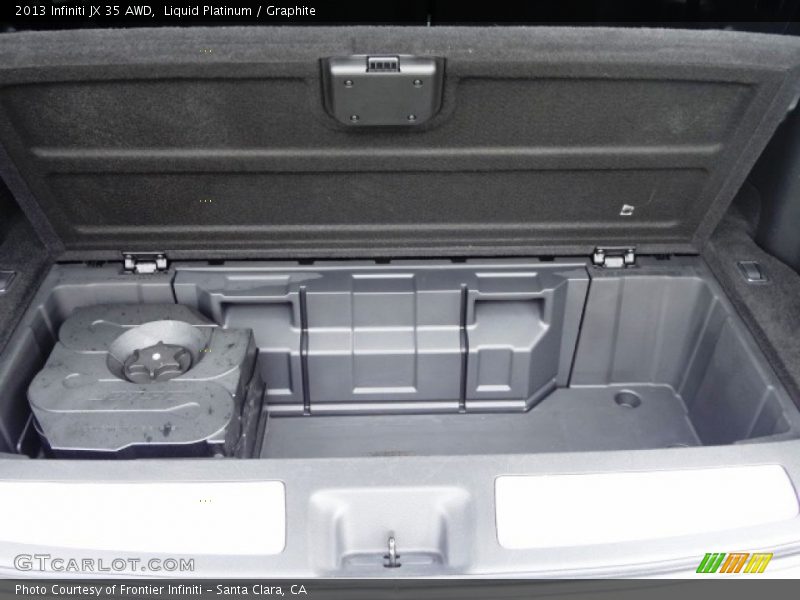 Liquid Platinum / Graphite 2013 Infiniti JX 35 AWD