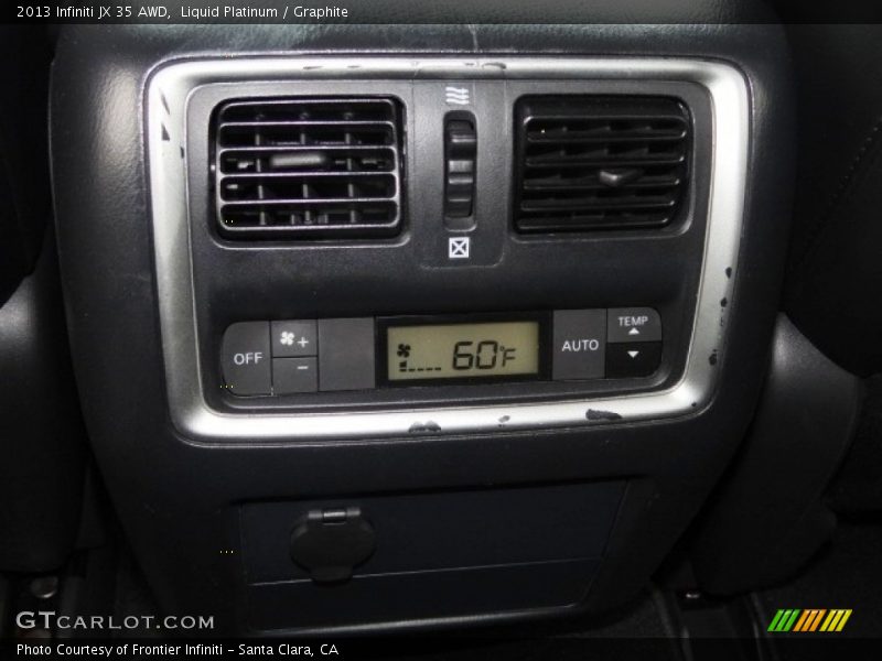 Liquid Platinum / Graphite 2013 Infiniti JX 35 AWD