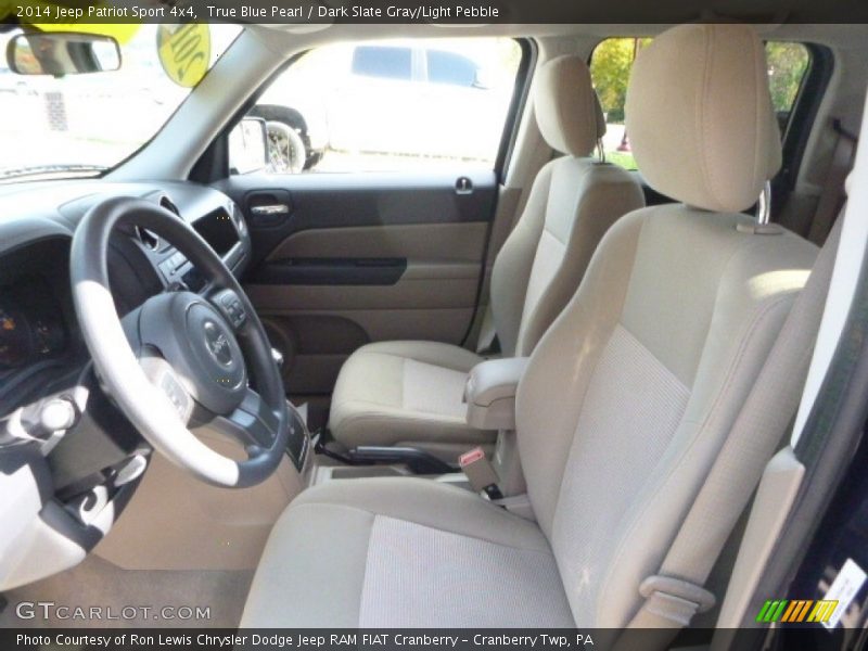 True Blue Pearl / Dark Slate Gray/Light Pebble 2014 Jeep Patriot Sport 4x4