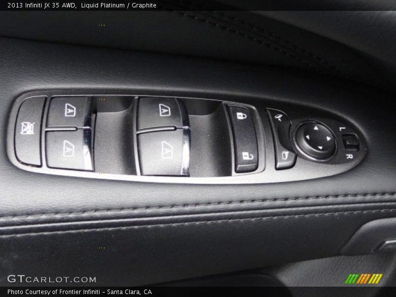 Liquid Platinum / Graphite 2013 Infiniti JX 35 AWD