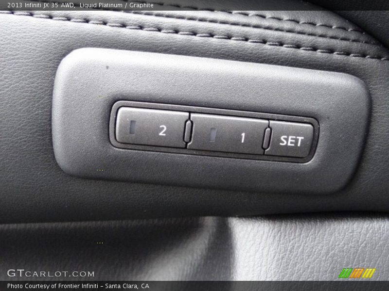 Liquid Platinum / Graphite 2013 Infiniti JX 35 AWD