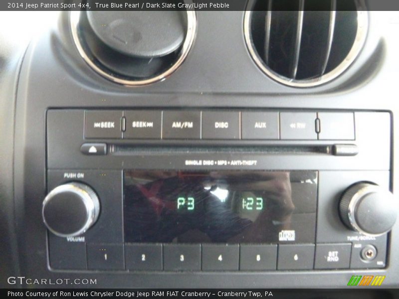 True Blue Pearl / Dark Slate Gray/Light Pebble 2014 Jeep Patriot Sport 4x4