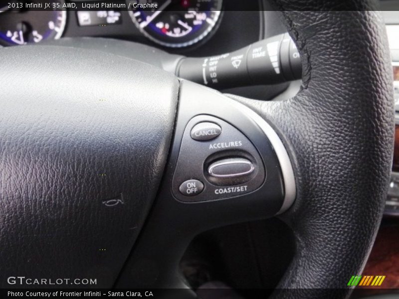 Liquid Platinum / Graphite 2013 Infiniti JX 35 AWD