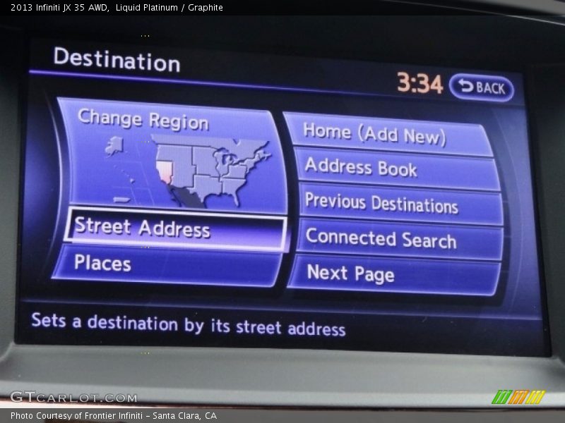 Liquid Platinum / Graphite 2013 Infiniti JX 35 AWD