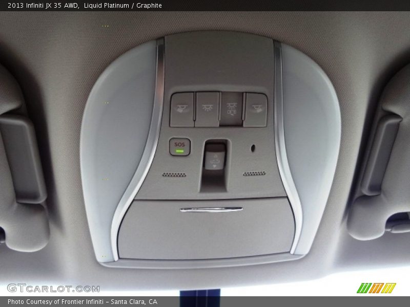 Liquid Platinum / Graphite 2013 Infiniti JX 35 AWD