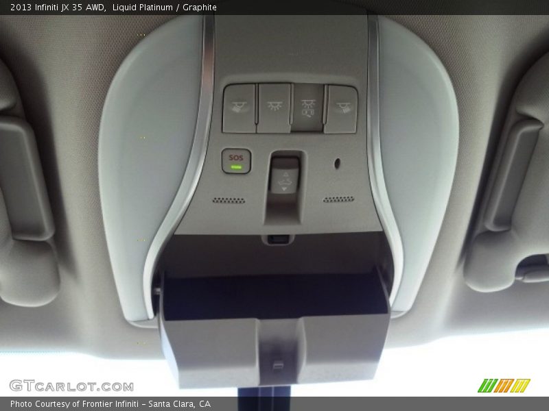 Liquid Platinum / Graphite 2013 Infiniti JX 35 AWD