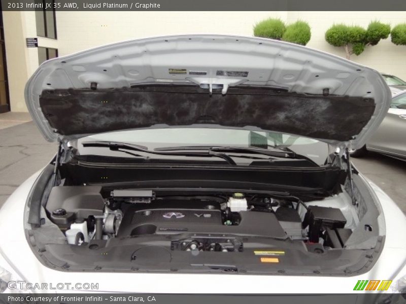 Liquid Platinum / Graphite 2013 Infiniti JX 35 AWD