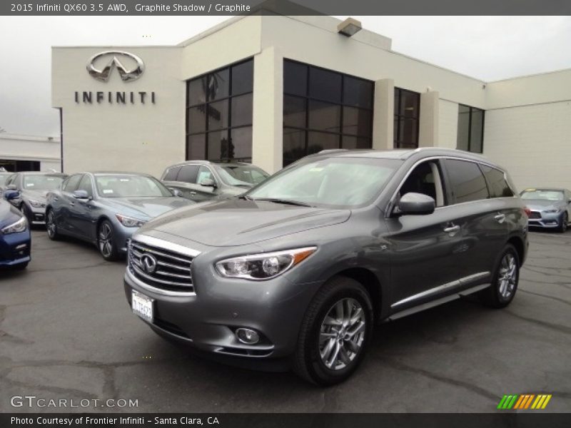 Graphite Shadow / Graphite 2015 Infiniti QX60 3.5 AWD