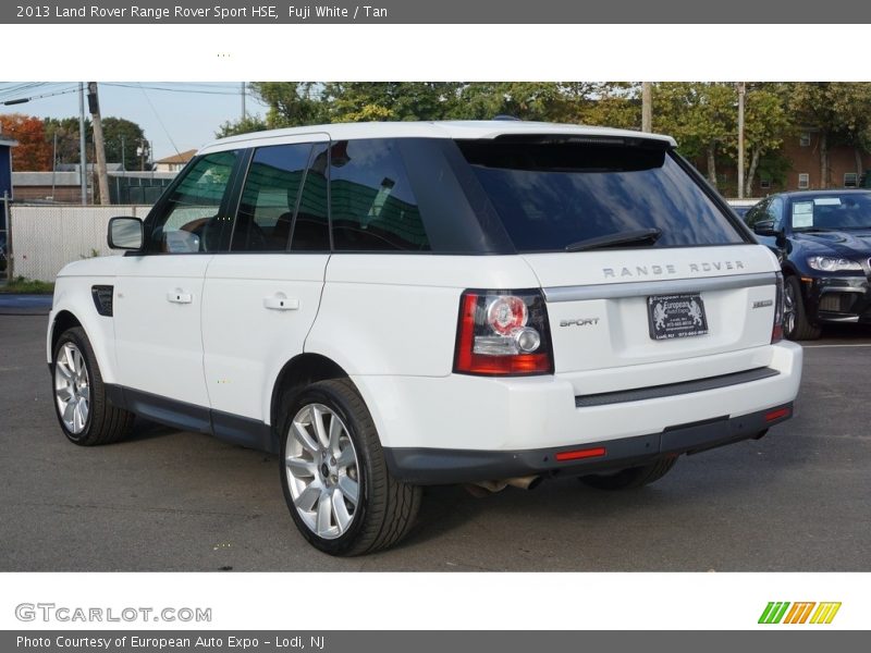 Fuji White / Tan 2013 Land Rover Range Rover Sport HSE