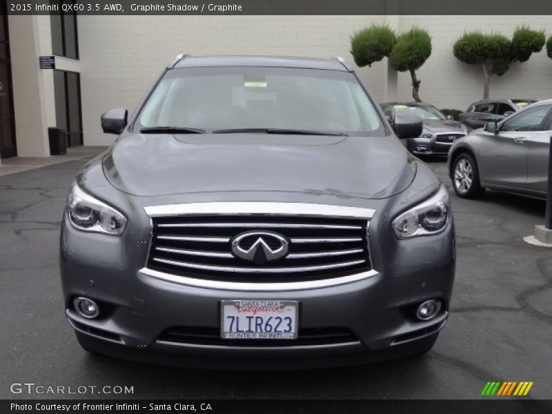 Graphite Shadow / Graphite 2015 Infiniti QX60 3.5 AWD