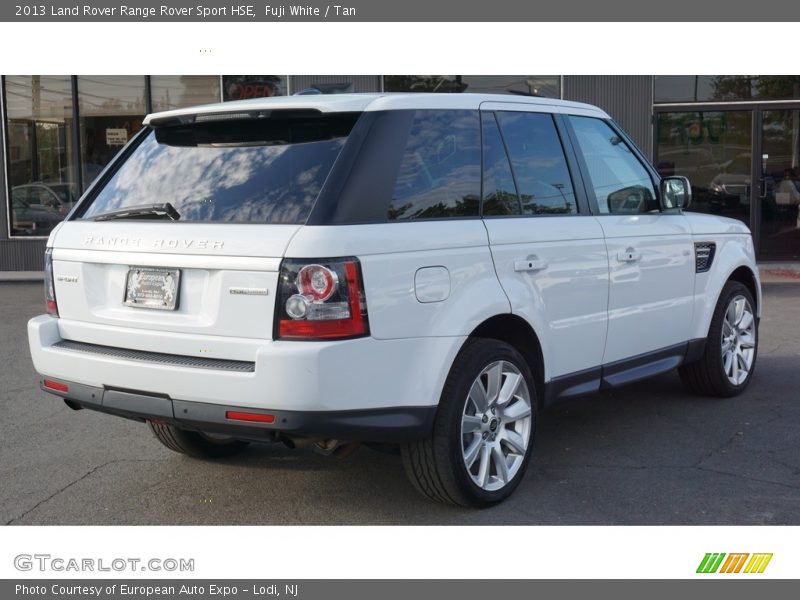 Fuji White / Tan 2013 Land Rover Range Rover Sport HSE