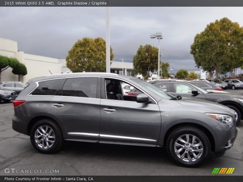 Graphite Shadow / Graphite 2015 Infiniti QX60 3.5 AWD