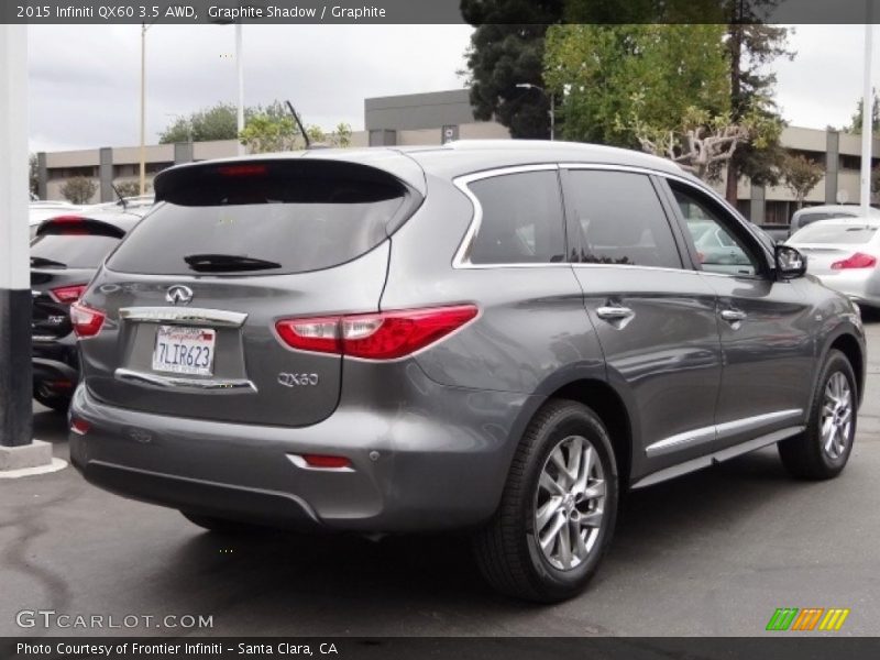 Graphite Shadow / Graphite 2015 Infiniti QX60 3.5 AWD
