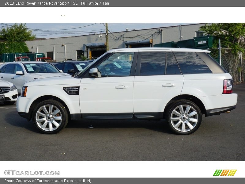 Fuji White / Tan 2013 Land Rover Range Rover Sport HSE