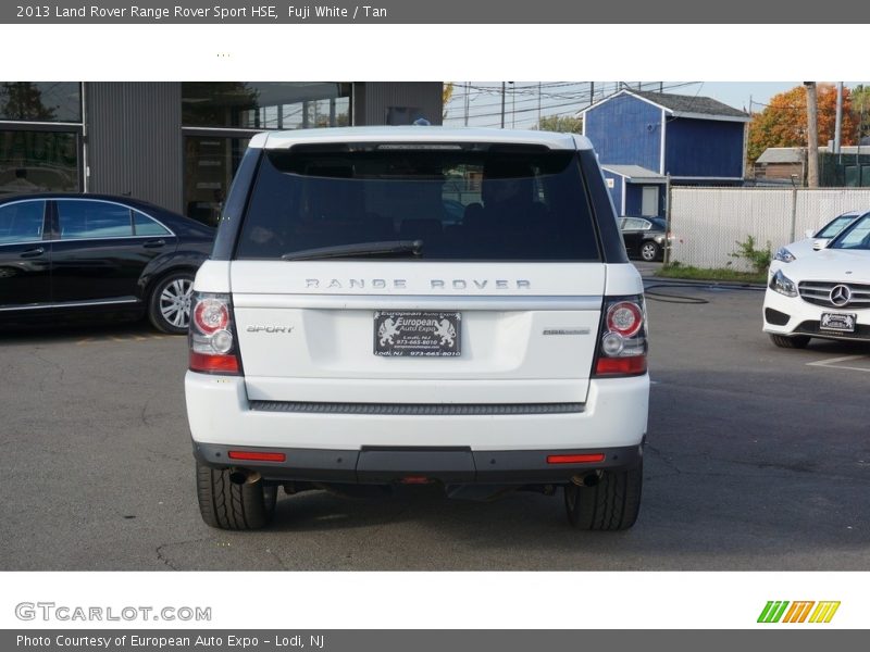 Fuji White / Tan 2013 Land Rover Range Rover Sport HSE