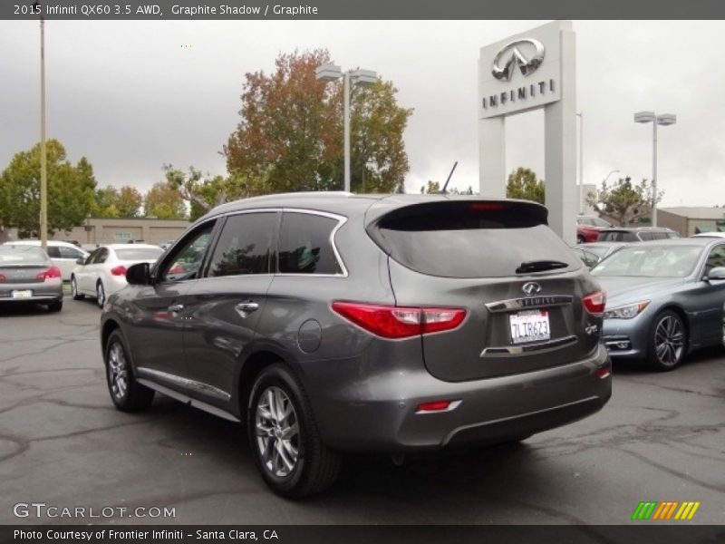 Graphite Shadow / Graphite 2015 Infiniti QX60 3.5 AWD