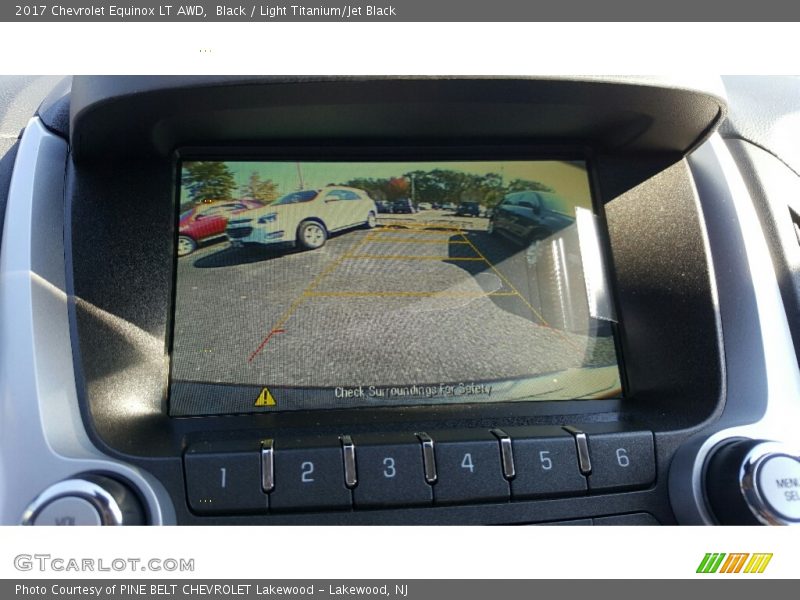 Black / Light Titanium/Jet Black 2017 Chevrolet Equinox LT AWD
