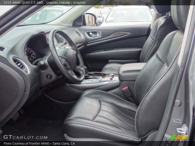 Graphite Shadow / Graphite 2015 Infiniti QX60 3.5 AWD