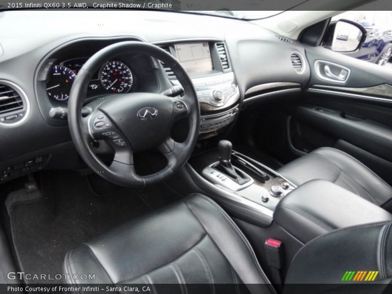 Graphite Shadow / Graphite 2015 Infiniti QX60 3.5 AWD
