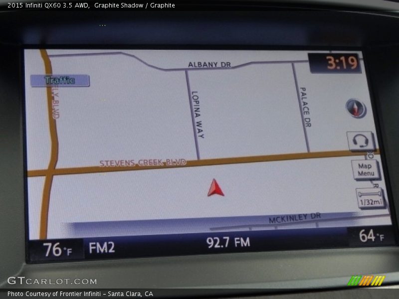 Graphite Shadow / Graphite 2015 Infiniti QX60 3.5 AWD