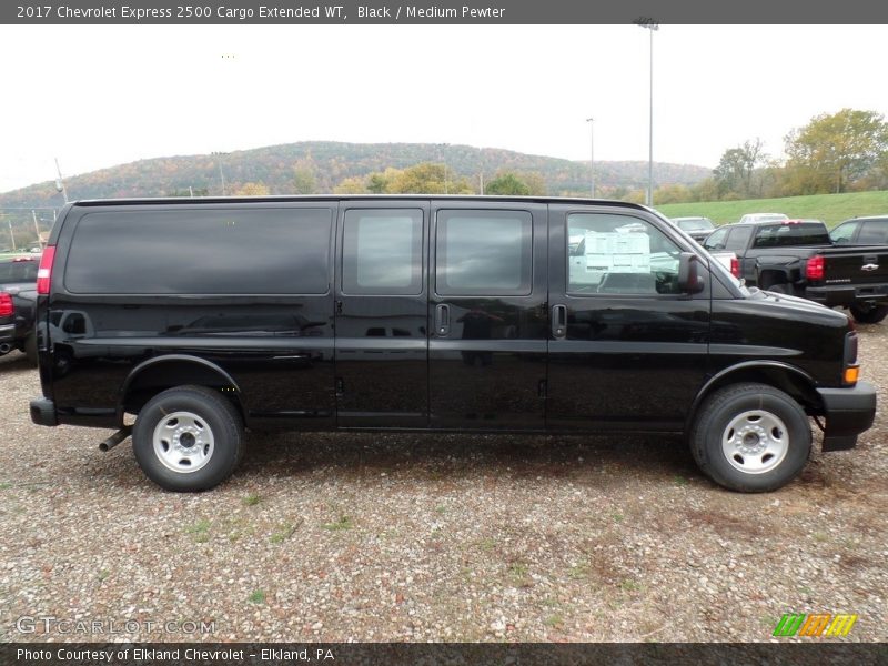  2017 Express 2500 Cargo Extended WT Black