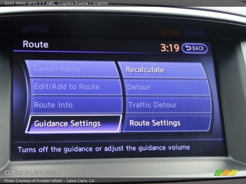 Graphite Shadow / Graphite 2015 Infiniti QX60 3.5 AWD