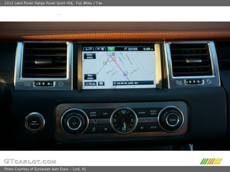 Fuji White / Tan 2013 Land Rover Range Rover Sport HSE