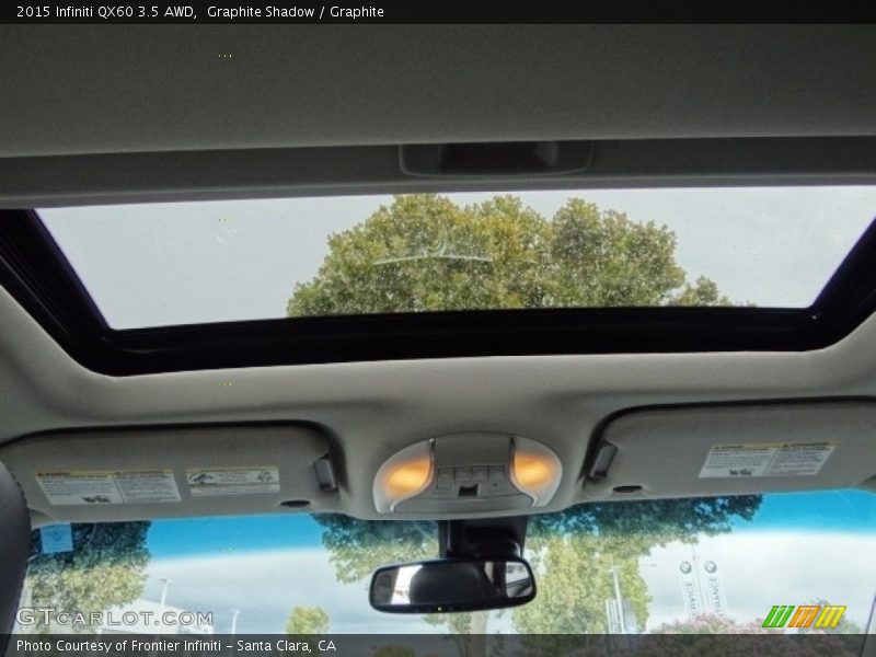 Graphite Shadow / Graphite 2015 Infiniti QX60 3.5 AWD