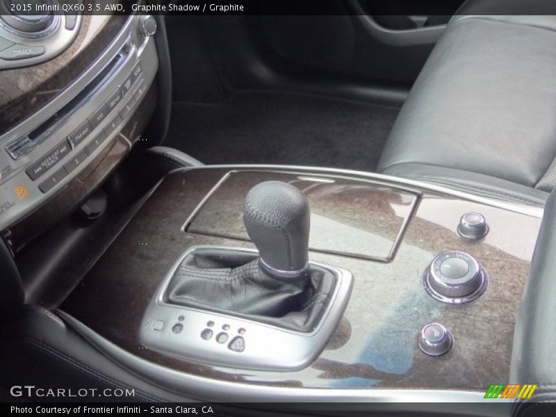 Graphite Shadow / Graphite 2015 Infiniti QX60 3.5 AWD
