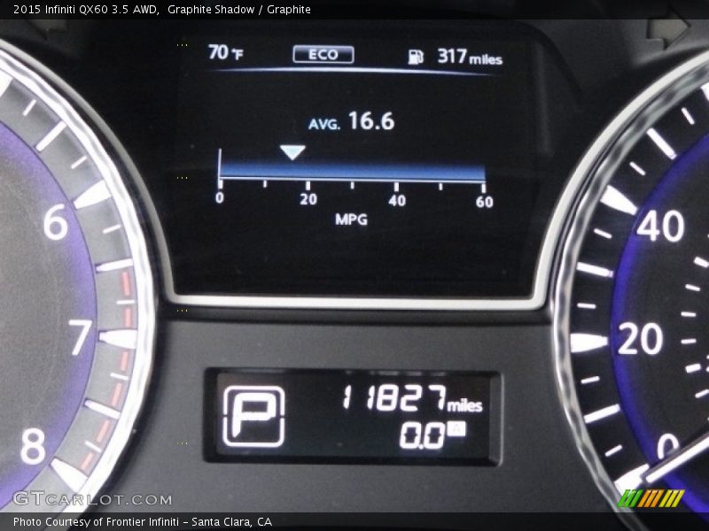 Graphite Shadow / Graphite 2015 Infiniti QX60 3.5 AWD
