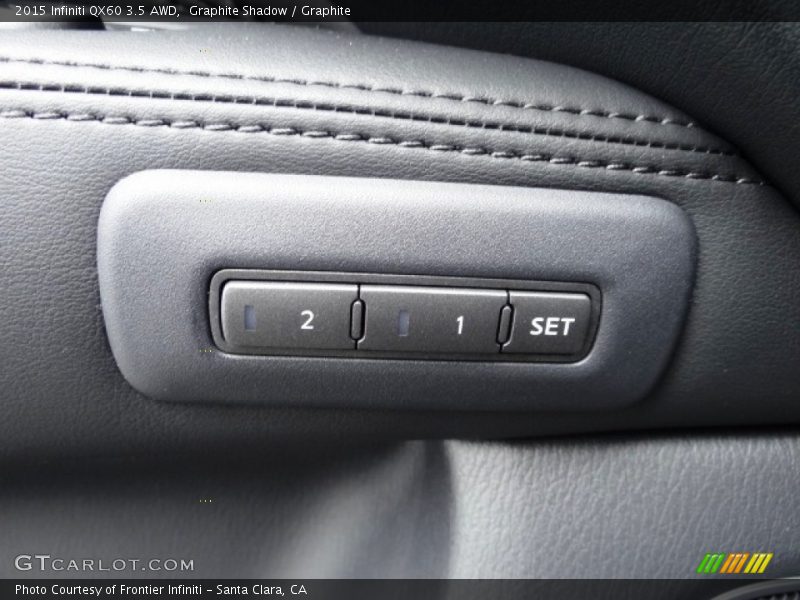 Graphite Shadow / Graphite 2015 Infiniti QX60 3.5 AWD