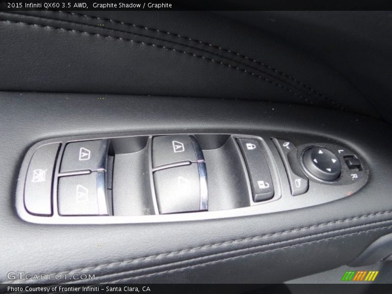Graphite Shadow / Graphite 2015 Infiniti QX60 3.5 AWD