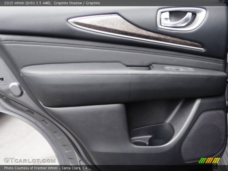 Graphite Shadow / Graphite 2015 Infiniti QX60 3.5 AWD