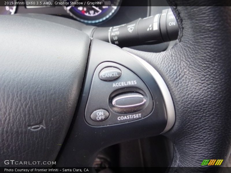 Graphite Shadow / Graphite 2015 Infiniti QX60 3.5 AWD