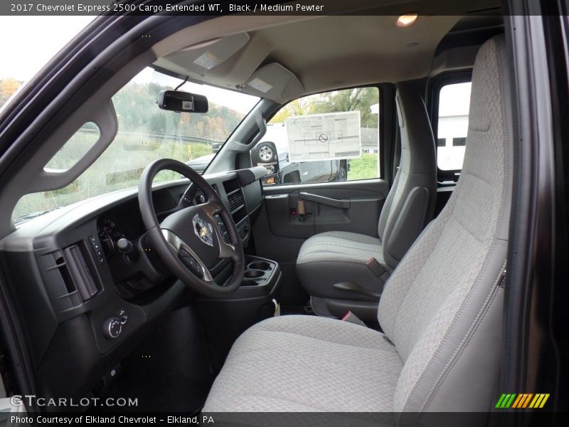  2017 Express 2500 Cargo Extended WT Medium Pewter Interior