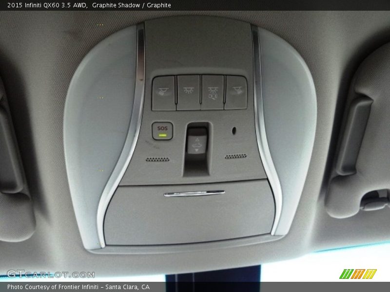 Graphite Shadow / Graphite 2015 Infiniti QX60 3.5 AWD