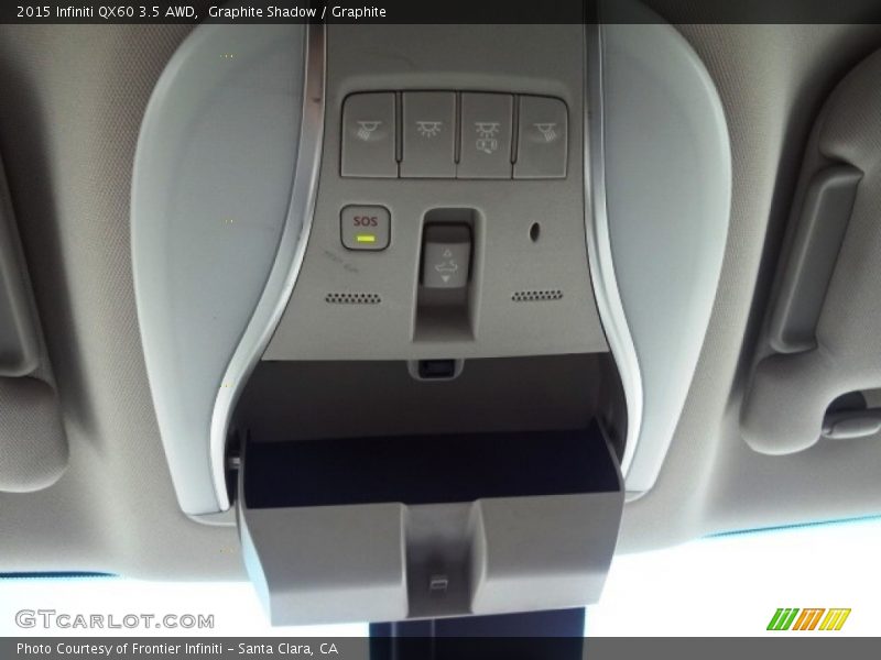 Graphite Shadow / Graphite 2015 Infiniti QX60 3.5 AWD