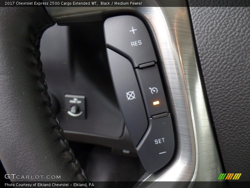 Controls of 2017 Express 2500 Cargo Extended WT