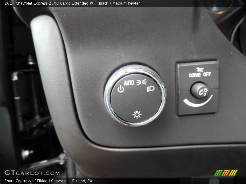 Controls of 2017 Express 2500 Cargo Extended WT