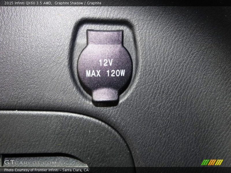 Graphite Shadow / Graphite 2015 Infiniti QX60 3.5 AWD